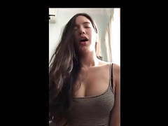 Asian Nudes presents: Asian college girl with big boobs riding cock