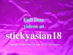 Asian Nudes presents: Stickyasian18 petite sucking compilation