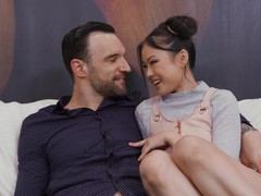 Asian Nudes presents: Lulu chu with shaved pussy and natural tits gets fucked hard