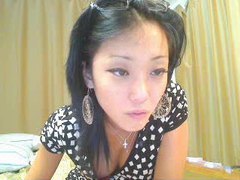 Asian Nudes presents: Asian webcam girl tease and strip
