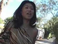 Asian Nudes presents: Asian with pierced clit fucked by bbc